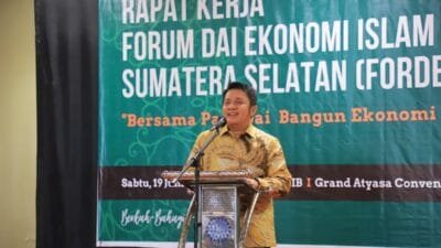 Fordeiss Agen Kebangkitan  Ekonomi Syariah Sumsel