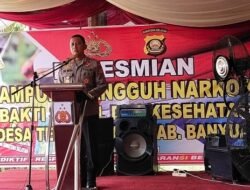 Kapolda Sumsel Resmikan Kampung Tangguh Narkoba