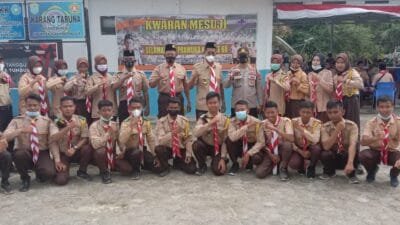 Danramil 402-09/Mesuji Hadiri Peringatan HUT Pramuka Ke-60