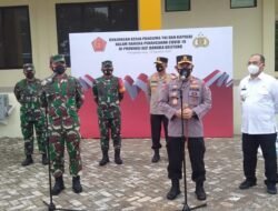 Pangdam II Sriwijaya Sambut Kedatangan Panglima TNI dan Kapolri