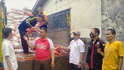 FORSI-KN UMKM Sriwijaya Salurkan Beras Bagi Pelaku Usaha Terdampak Covid-19