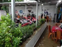 Kantor PWI Sumsel Terendam Banjir