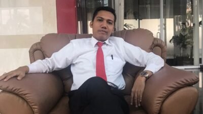 Advokat Muda Adv. A. Rilo Budiman SH selaku Ketua Ikatan Lawyers Unsri, Senin (6/9/2021).