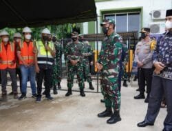 Pangdam II Sriwijaya Tinjau Serbuan Vaksinasi Massal