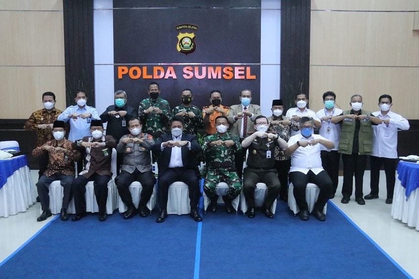 Focus Group Discussion (FGD) dengan tema "Sumsel Zero Konflik menuju Sumsel Maju untuk Semua,”  yang digelar di ruang Rekonfu Polda Sumsel,  Kamis (23/9) pagi.