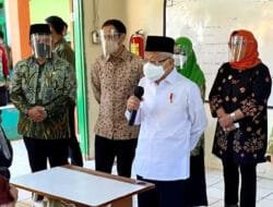 Wapres Tinjau PTM Terbatas dan Vaksinasi di Bogor