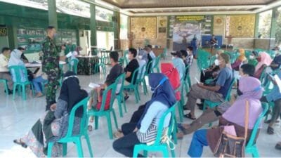 di Gedung Darmawangsa bekerjasama dengan Kodim 0402/OKI dan Polkes 02.10.10 Kayuagung.