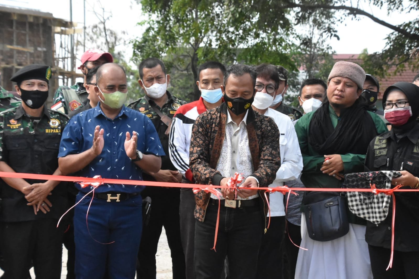 acara Garand opening UMKM mitra Kodam ll/Swj, di Komplek Gudang Siad Sekojo Jalan Urif Sumoharjo Palembang,  Sabtu (11/9/2021)