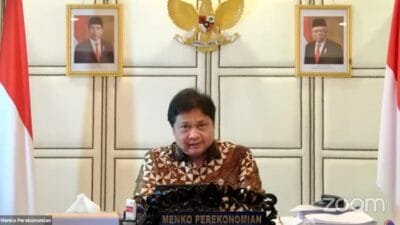 Menteri Koordinator Bidang (Menko) Perekonomian Airlangga Hartarto