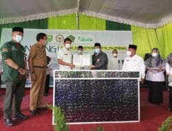 Kakanwil  Launching Gerakan Wakaf Pegawai Kemenag Palembang
