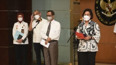 Menteri Keuangan (Menkeu) Sri Mulyani Indrawati