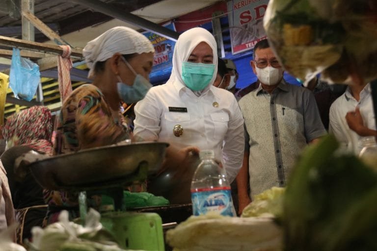 sidak di Pasar Padang Selasa