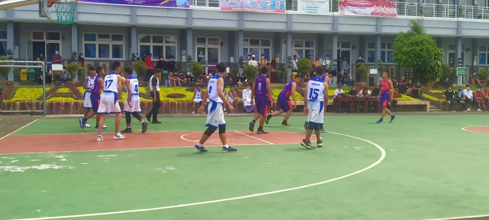 bertempat di SMA Negeri 1 Palembang, Sabtu (26/9/2021)