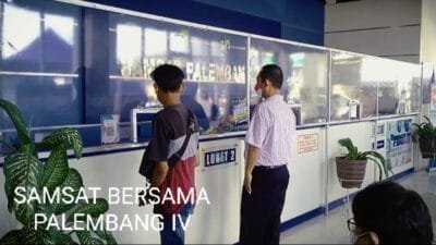 Pemohon Wajib Pajak Samsat Bersama Palembang IV Meningkat