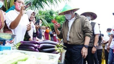 kegiatan Pengembangan Hilirisasi dan Ekspor Pangan Lokal Tanipreneur Camp & Award 2021 yang digelar KOPITU bersama Tim Propaktani Kementerian Pertanian di Surabaya, Kamis (4/11).