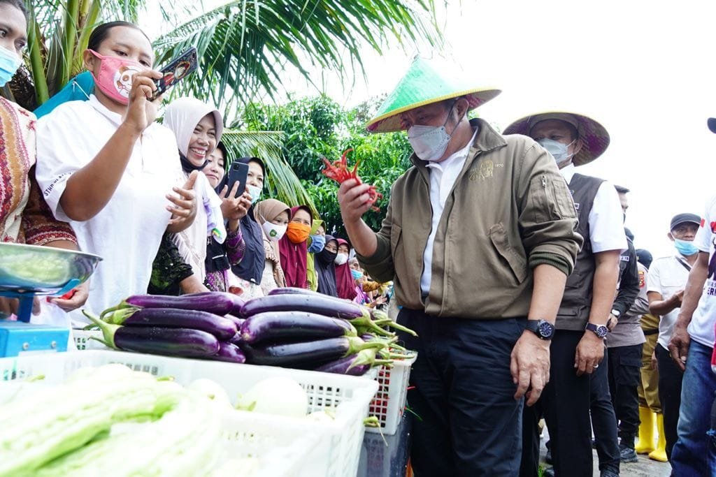 kegiatan Pengembangan Hilirisasi dan Ekspor Pangan Lokal Tanipreneur Camp & Award 2021 yang digelar KOPITU bersama Tim Propaktani Kementerian Pertanian di Surabaya, Kamis (4/11).