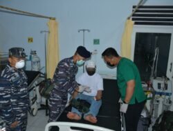 TNI AL Lantamal XIV Evakuasi Medis Laut ABK Kapal MV JPO Aquarius Bendera Portugal