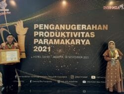 Herman Deru Dianugrahi  Paramakarya 2021 Bidang Ketenaga Kerjaan