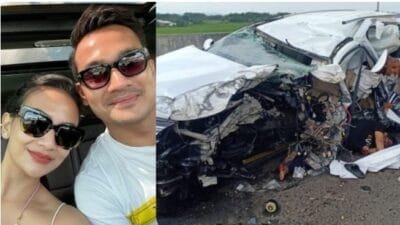 Vanessa Angel dan sang suami, Febri Andriansyah menjadi korban meninggal dunia dalam kecelakaan tunggal di Tol Jakarta-Surabaya, tepatnya di area Nganjuk, Jawa Timur, Kamis [4/11]