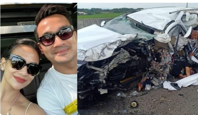 Vanessa Angel dan sang suami, Febri Andriansyah menjadi korban meninggal dunia dalam kecelakaan tunggal di Tol Jakarta-Surabaya, tepatnya di area Nganjuk, Jawa Timur, Kamis [4/11]