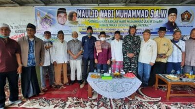 Acara Maulid Nabi Muhammad SAW di gelar Persatuan Wartawan Indonesia (PWI) Sumatera Selatan