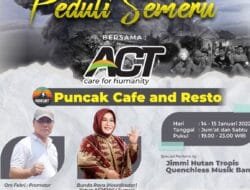 Gelar Kegiatan Ngamen Amal, Bunda Raya Turun untuk Korban Sumeru