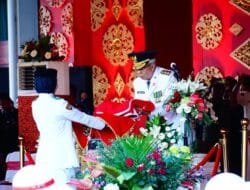 Wagub Jadi Irup Penurunan Bendera