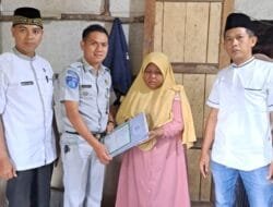 Jasa Raharja Berikan Santunan Kecelakaan Kereta Api di Gelumbang