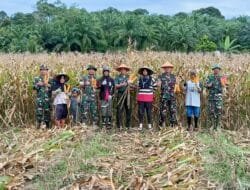 Kodim 0425/ Seluma Dukung Program Ketahanan Pangan 