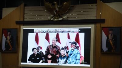 Virtual, Presiden Jokowi Serahkan SK HUTSOS dan TORA 7 Kabupaten di Sumsel
