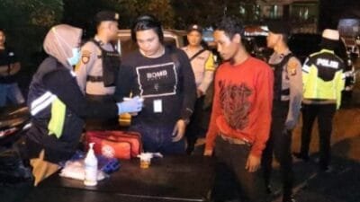 Polres Muara Enim Raziai Kendaraan Batubara Ilegal