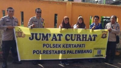 Dengarkan Keluhan Masyarakat, Polsek Kertapati Gelar “Jum’at Curhat”