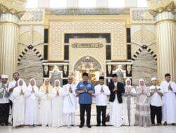 Herman Deru Dibuat Takjub Megahnya Masjid Raya Abdul Kadim Desa Epil Muba