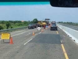 Kapolda Sumsel Pantau Jalur Mudik Lebaran Tol Keramasan