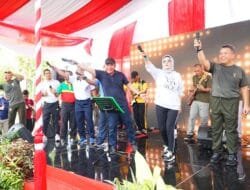 Herman Deru Launching  Sarana Olahraga Jasdam II/Sriwijaya  