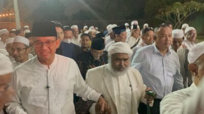 RM Taufik Husni Dampingi Capres Anies Baswedan Kediaman Habib Umar Abdul Aziz