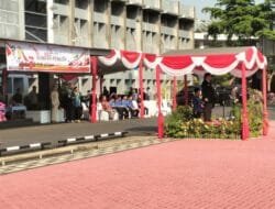 Danyon Infanteri 141/AYJP Hadiri Peringatan Hari Sumpah Pemuda Ke-95 Halaman Lapangan Muara Enim