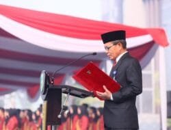 Sekda Supriono Irup  Hari Sumpah Pemuda Dilingkungan  Pemprov Sumsel