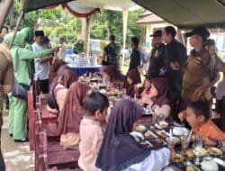 Berikan Gizi Tambahan, Kodim 0406/Lubuk Linggau gelar Program Dapur Masuk Sekolah