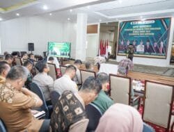 Bupati Apriyadi Pimpin Rakor Matangkan Persiapan Pemilu 2024 di Muba