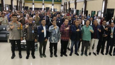 Pj Gubernur Agus Fatoni Buka Konferprov PWI Sumsel Masa Bakti 2024-2029