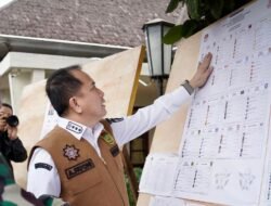 Pj Gubernur Sumsel Agus Fatoni dan Forkopimda Sumsel Tinjau Empat TPS di Kota Palembang
