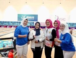 Pj Ketua TP PKK Sumsel Tyas Fatoni Buka Fun Game Bowling Perwosi Sumsel Tahun 2024