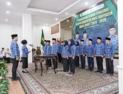 Hadiri Pelantikan Dewan Pengurus KORPRI Muba, Pj Bupati Muba Harap Tingkatan Kualitas Diri