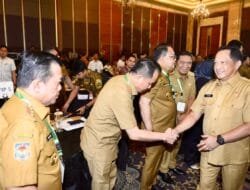 Pj Gubernur Agus Fatoni Hadiri Rakor HKBN 2024 bersama Mendagri dan Kepala Badan Pangan Nasional