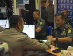 Tertib Hukum, Pangdam II/Swj Perpanjang SIM di Polrestabes Palembang