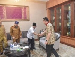 Sowan ke Pj Gubernur, Pj Bupati Apriyadi Laporkan Progress Pembangunan Jalan Tol di Muba