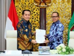 Pj Gubernur Agus Fatoni Dorong Terwujudnya Pembangunan Dua Jembatan Penghubung Mesuji Lampung dengan OKI Sumsel