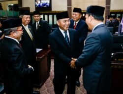 Pj Bupati Muba H Apriyadi Mahmud Dengarkan Laporan Pansus DPRD Kabupaten Muba
