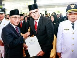 Disetujui Kemendagri, Pj Bupati Apriyadi Lantik 174 Pejabat Administrasi dan Fungsional